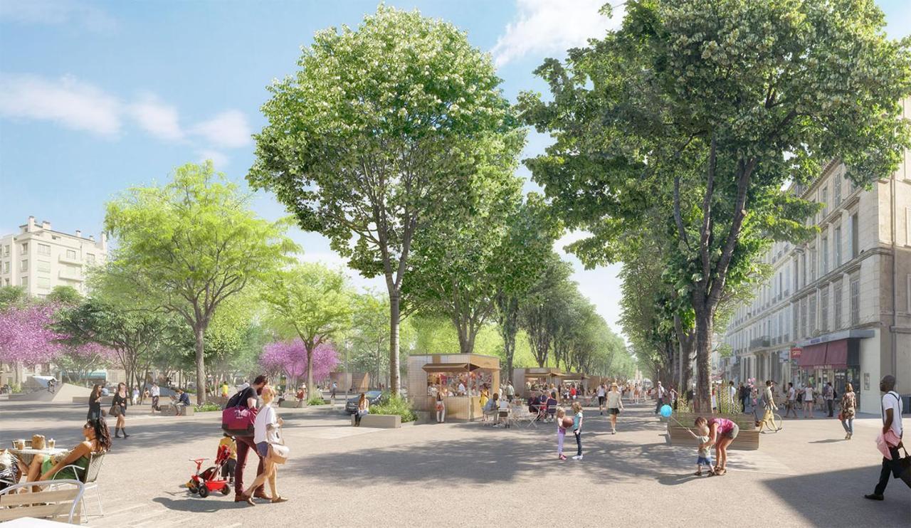 Quartier De Verdure "Cours Julien La Plaine "Chambre Privee Dans Appartement Marseilles Buitenkant foto