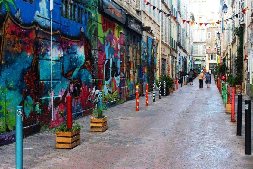 Quartier De Verdure "Cours Julien La Plaine "Chambre Privee Dans Appartement Marseilles Buitenkant foto